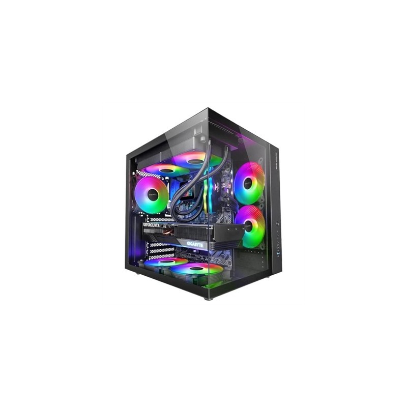 MARS GAMING MCV-ONE Atx Doble Cámara Negro