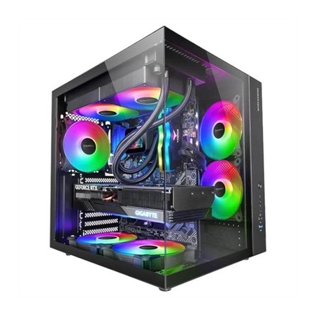 MARS GAMING MCV-ONE Atx Doble Cámara Negro