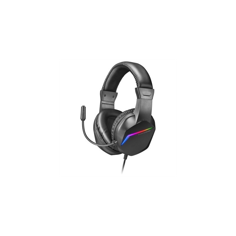MARS GAMING Aur+micro MH122 FRGB Cancel.ruid Black