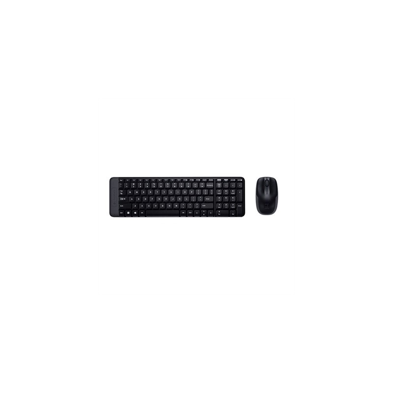 Logitech MK220 Teclado +Ratón Inalambrico 2.4GHz