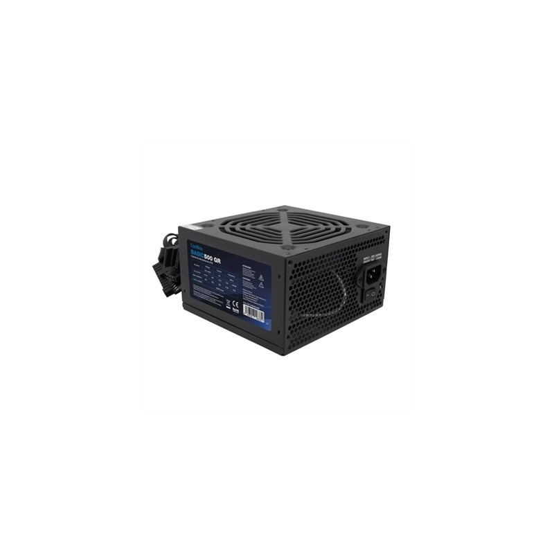 CoolBox Fuente.Alim 20+4 pin ATX BASIC 500W