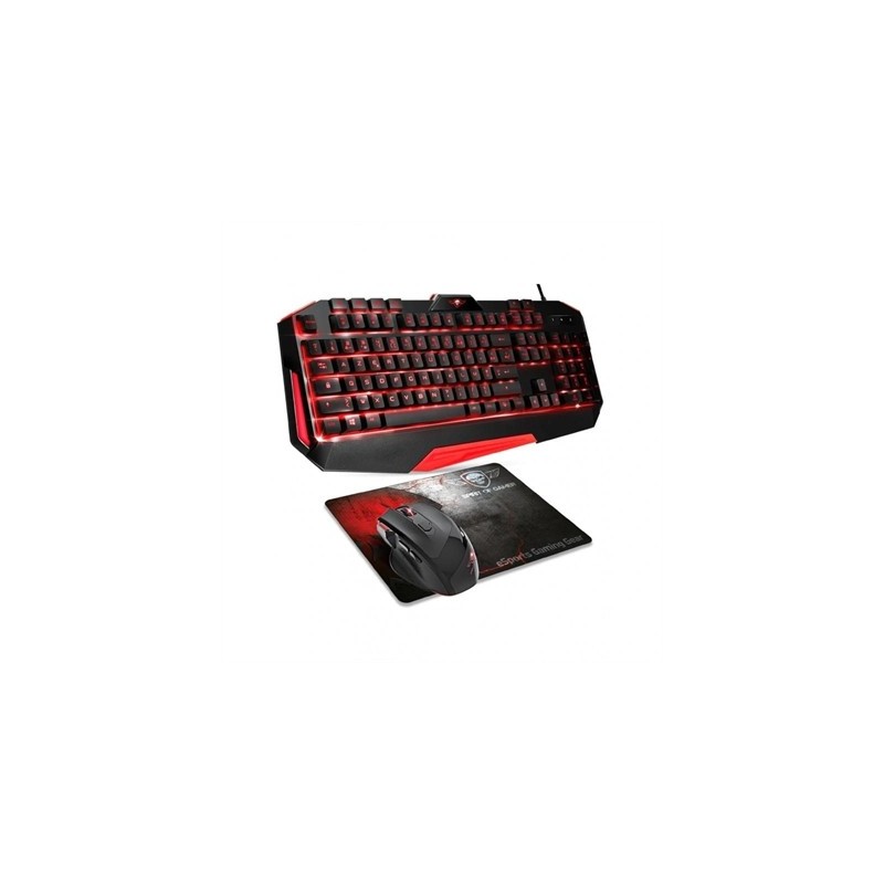 Spirit of Gamer Pack Teclado+ Rato+ Alfombrilla