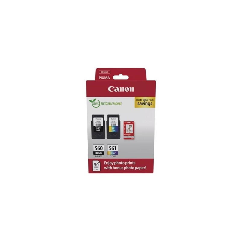 Canon Cartucho Multipack PG-560 /CLI-561+ papel Fo