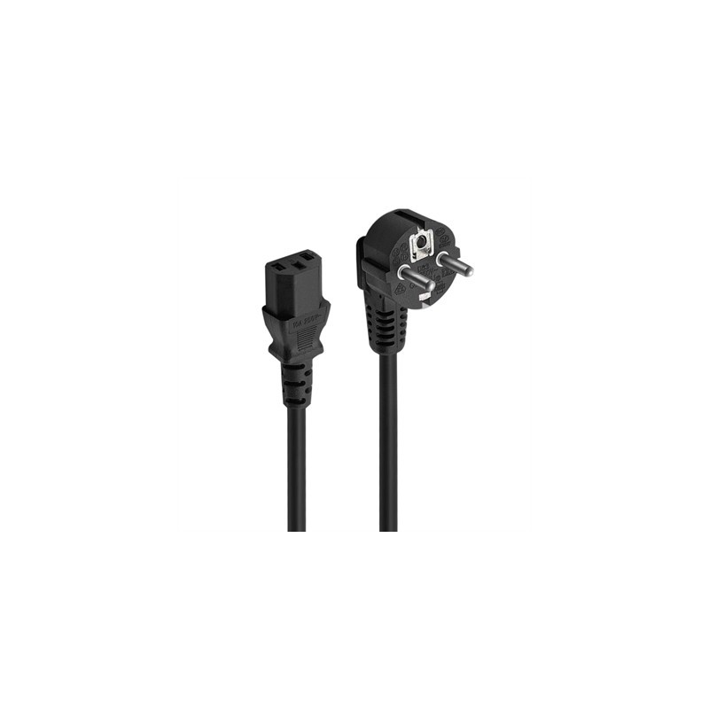 Ewent Cable alimentación 1,8m (IEC320 to C13)