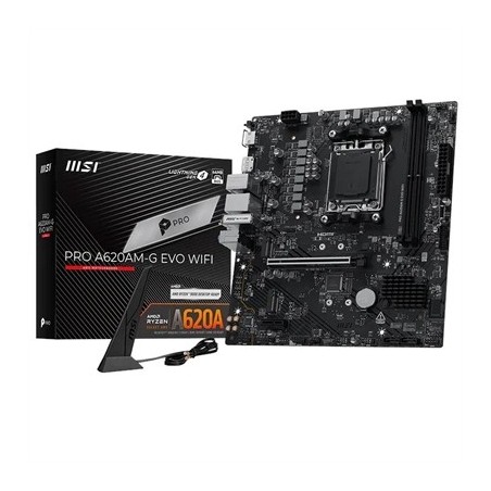 MSI Placa Base PRO A620AM-G EVO WIFI DDR5 mATX