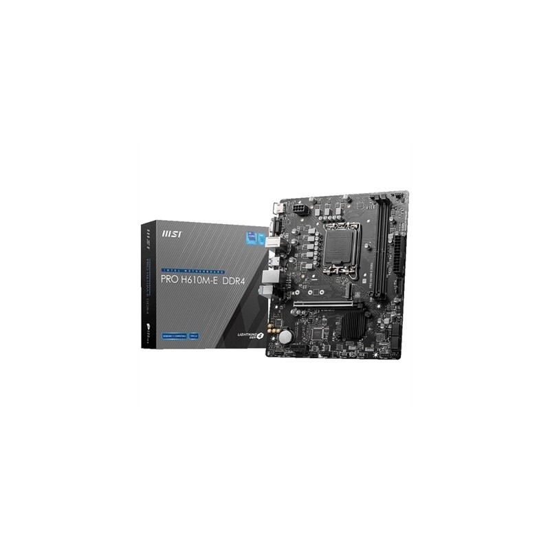 MSI Placa Base PRO H610M-E DDR4 mATX 1700