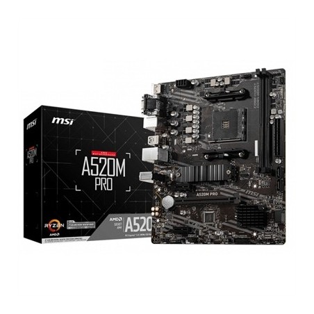 MSI Placa Base A520M PRO mATX AM4