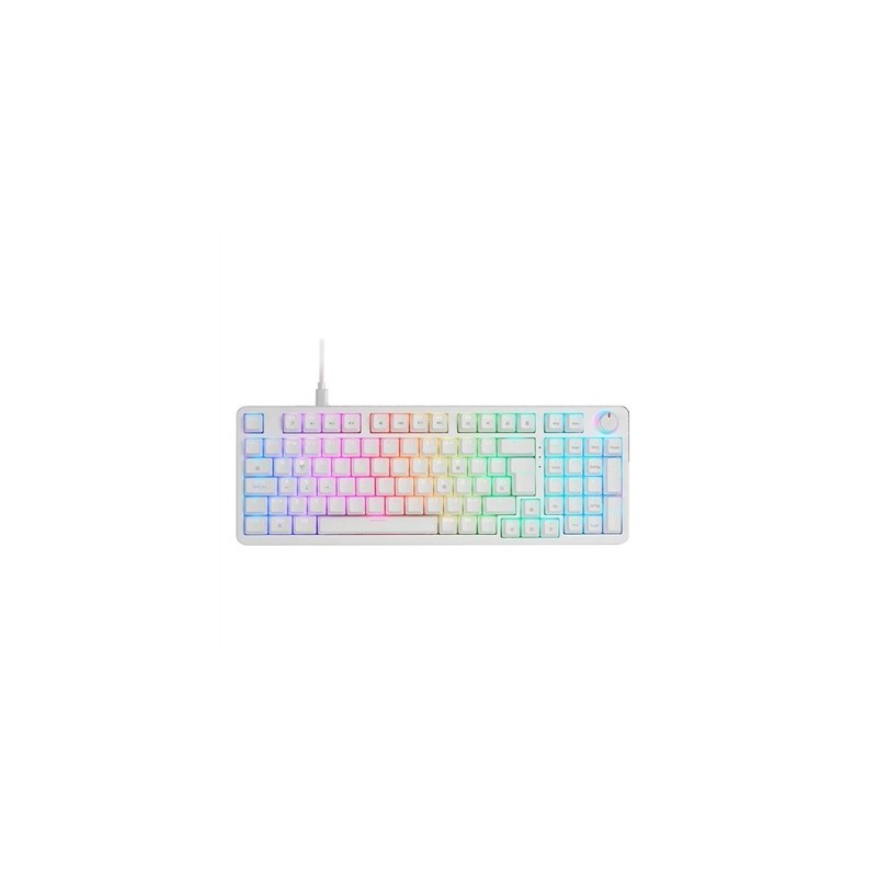 Mars Gaming Tecl. MKPROWYES SilentSwitch RGB White