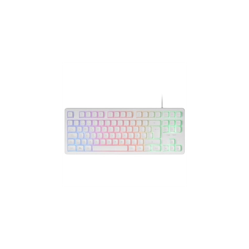 Mars Gaming Teclado MK023 TKL FRGB Blanco