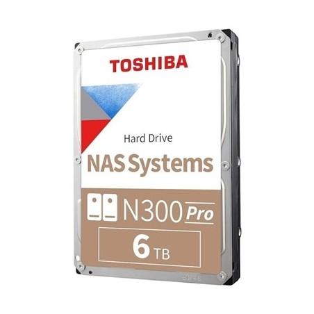Toshiba N300 NAS MN10ADA600S 6TB 3.5" SATA600 Bulk
