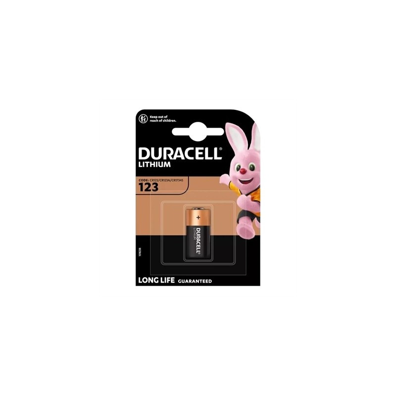 Duracell Ultra Pila Litio CR123A 3V