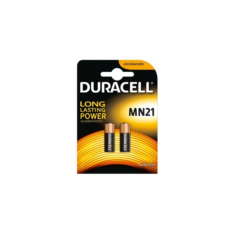Duracell Pila Alcalina MN21 LR23A 12V Blister*2