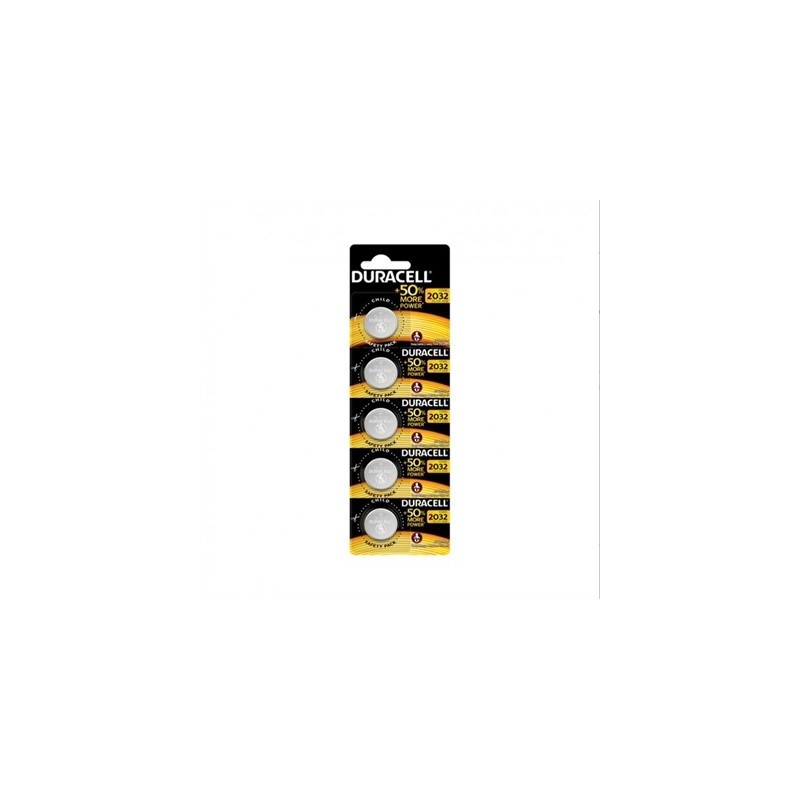Duracell Pila Boton Litio CR2032 3V BLISTER*5