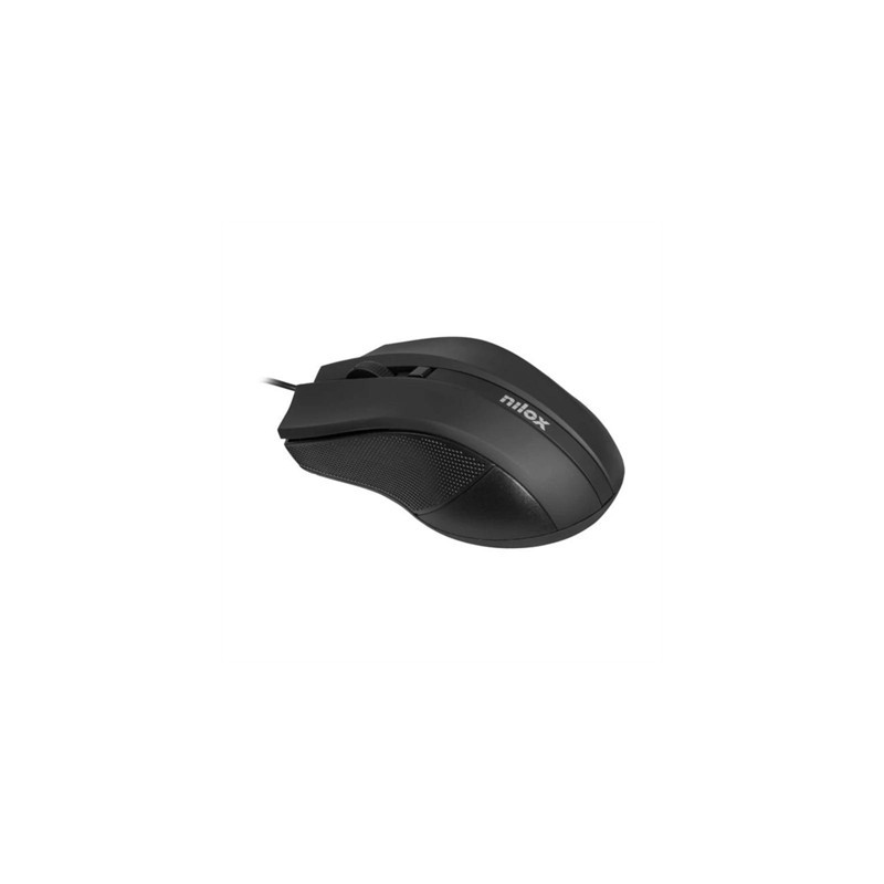 Nilox Ratón MOUSB1002 1600 dpi USB