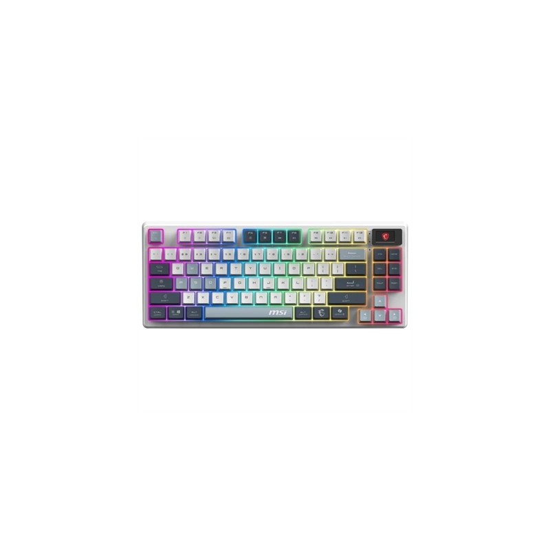 Msi Teclado FORGE GK600 TKL W SKY ES BT