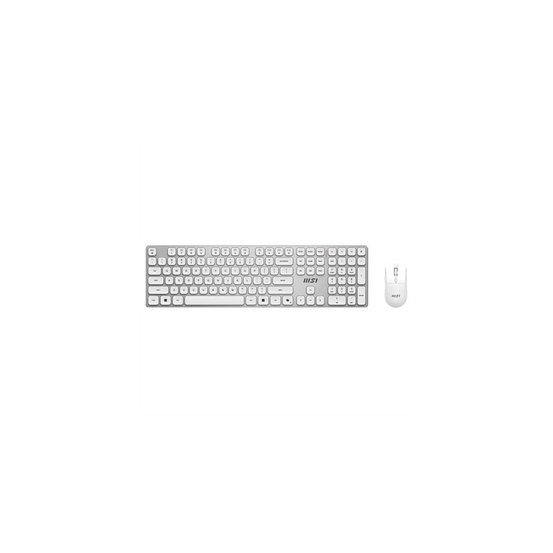 Msi Teclado + Ratón FORGE K210 W COMBO ES White