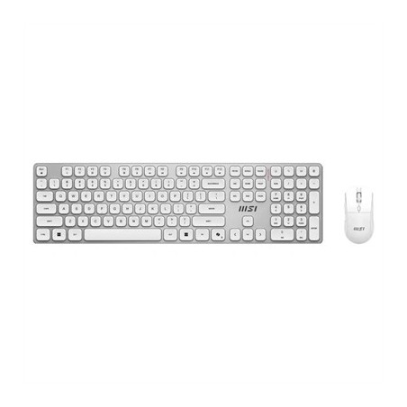 Msi Teclado + Ratón FORGE K210 W COMBO ES White