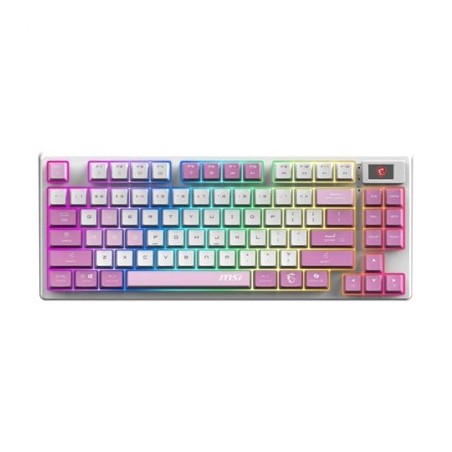 Msi Teclado FORGE GK600 TKL W VIOLET ES BT