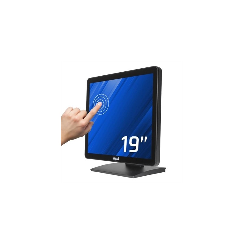 iggual Monitor táctil capacitivo 19" VGA HDMI USB