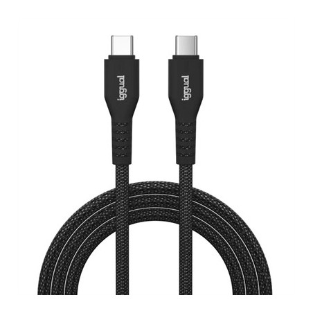 iggual Cable USB-C a tipo C 60W 3A 100 cm trenzado