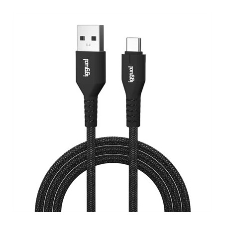 iggual Cable USB-A a tipo C 3A 100 cm trenzado