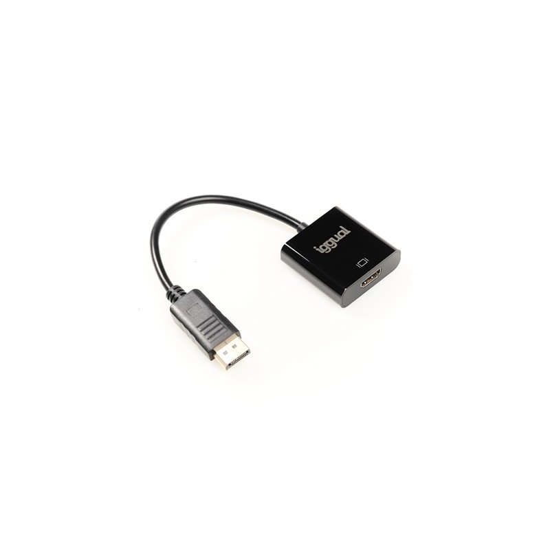 iggual Adaptador DisplayPort (M) a HDMI (H)