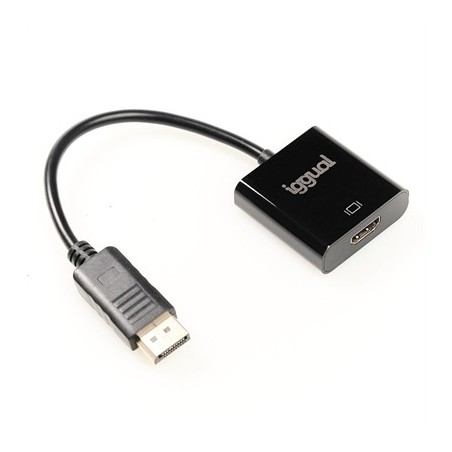 iggual Adaptador DisplayPort (M) a HDMI (H)