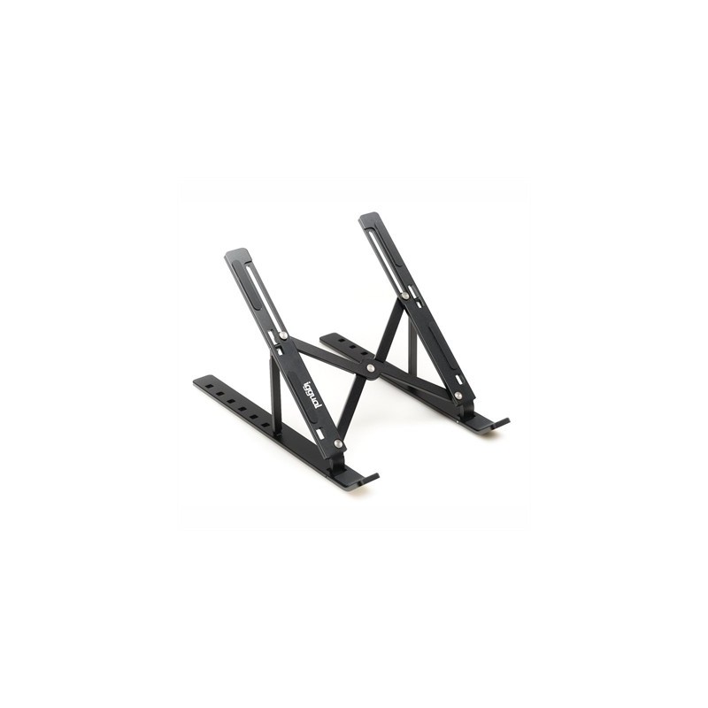 iggual Soporte elevador plegable portátil 17 negro
