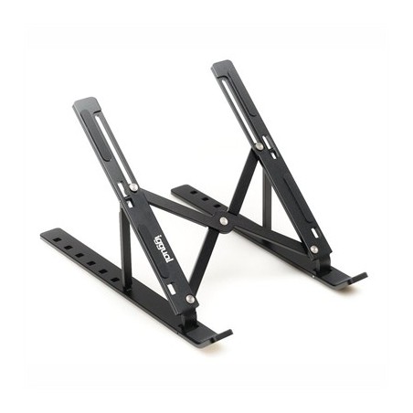 iggual Soporte elevador plegable portátil 17 negro