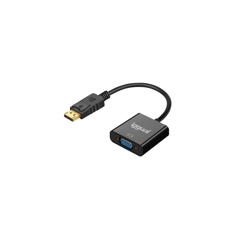 iggual Adaptador DisplayPort (M) a VGA (H)