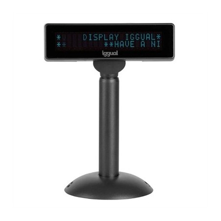 iggual Visor TPV regulable USB VFD 7" INFO DISPLAY