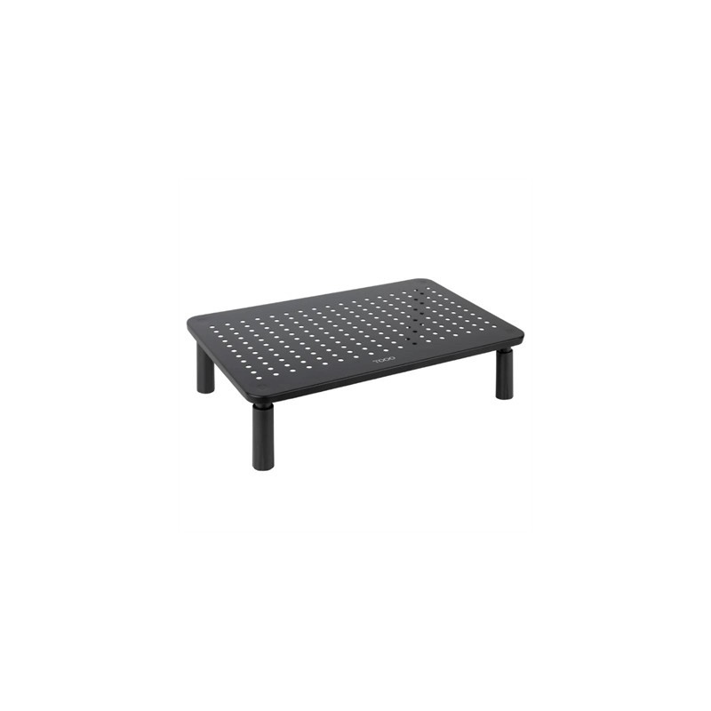 Tooq TQMR086 Soporte elevador monitores Negro