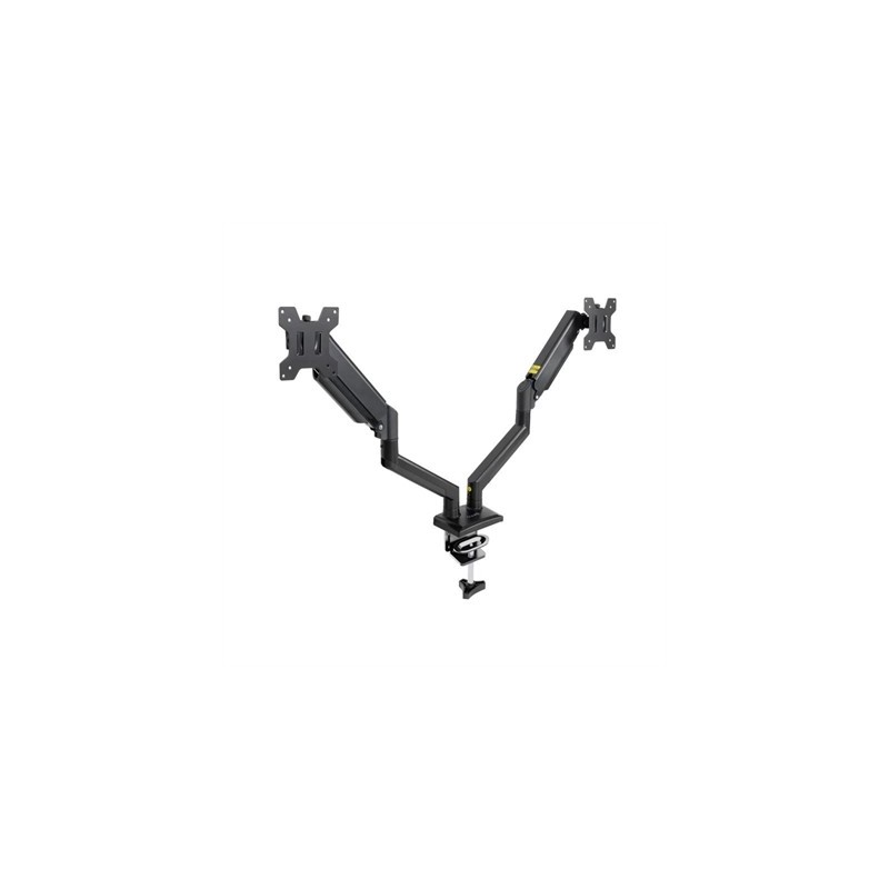 Tooq Soporte mesa DB1434TNR-B 2 brazos 13-34"