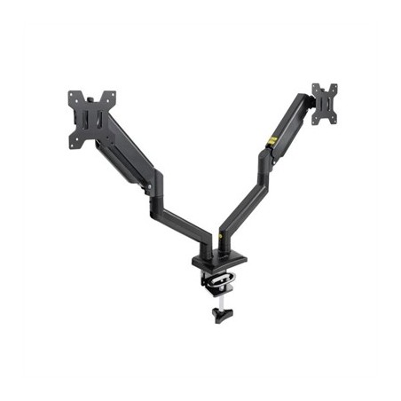 Tooq Soporte mesa DB1434TNR-B 2 brazos 13-34"