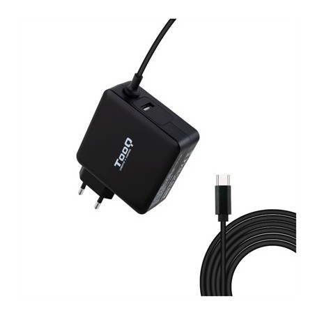 Tooq Cargador portátil conector USB-C 65W