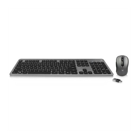 EWENT Kit Teclado +raton Ew3272 Slim