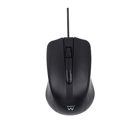 EWENT Raton Usb 1000dpi 1.2mt Negro