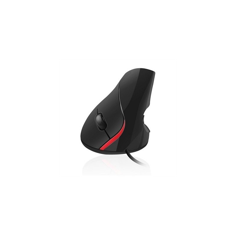 EWENT EW3156 Raton Ergonómico USB Negro