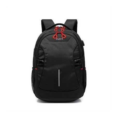EWENT EW2526 Mochila notebook 15.6" Con puerto USB