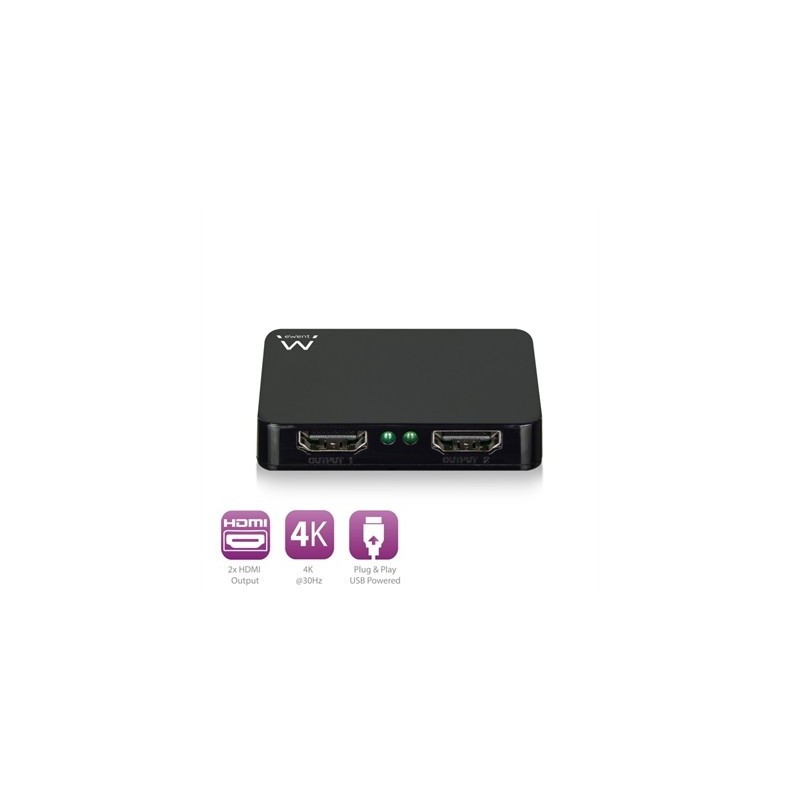 Ewent Divisor 4K HDMI 1x2 High Speed
