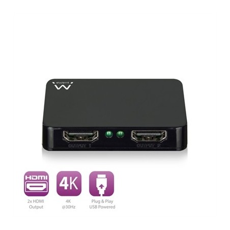Ewent Divisor 4K HDMI 1x2 High Speed