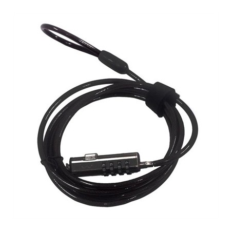 EWENT Cable Seguridad Nano combinacion