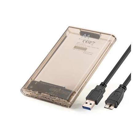EWENT Carcasa USB3.2Gen1 para SATA 2.5"USB-A Trans