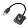 Ewent Cable adaptador de audio USB tipo C/ Jack