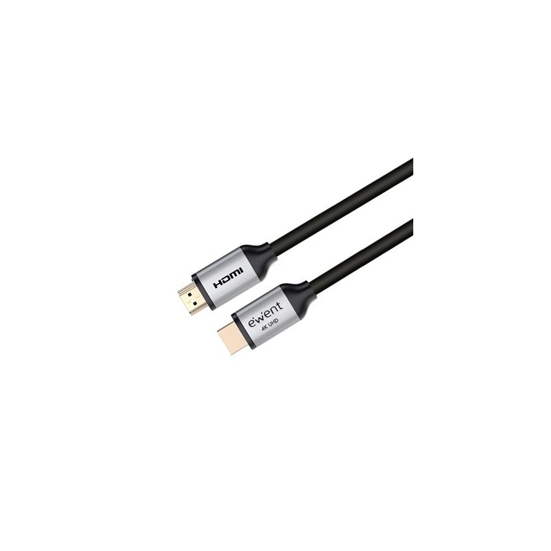 Ewent Cable HDMI 2.0 4K, Ethernet 5m
