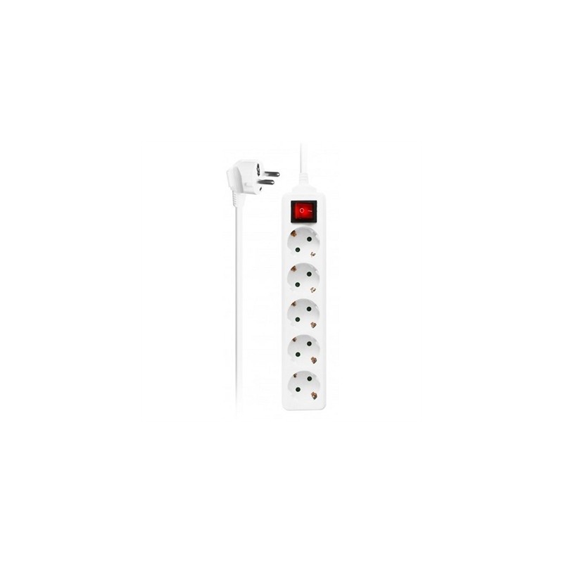 EWENT EW3916  Regleta 5 Tomas / 1 interruptor 1.5m