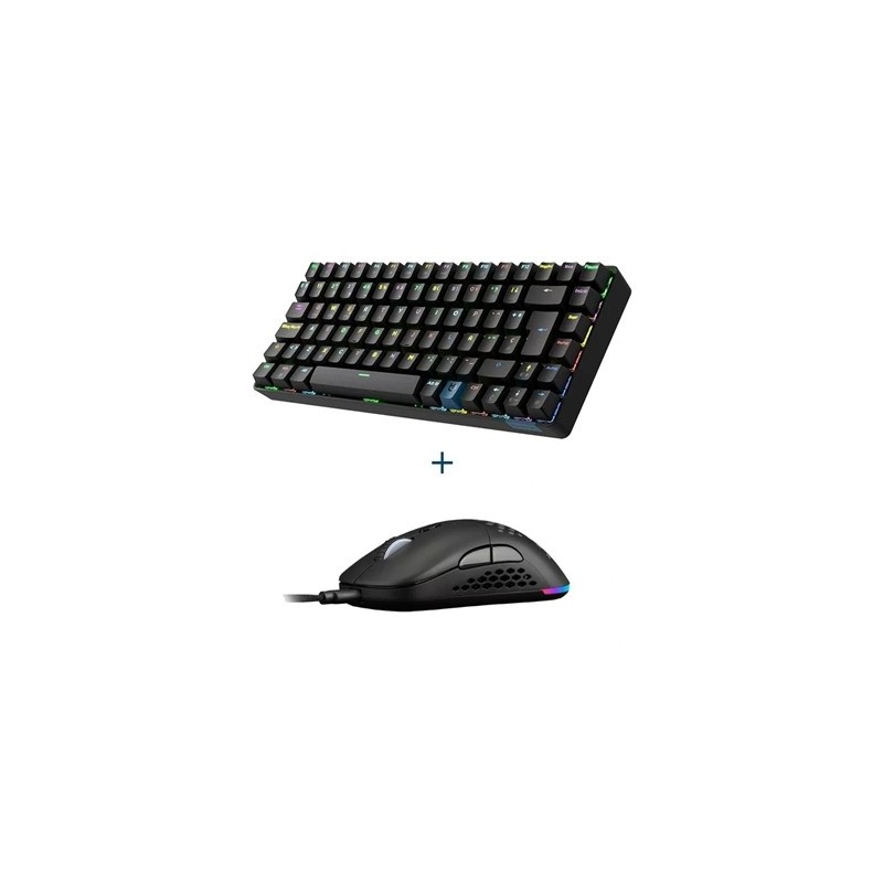 Hiditec Teclado GM1K switch red + Raton GX30 PRO