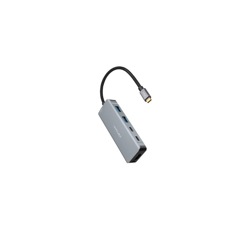 Nanocable Hub USB-C 2xUSB-A+2xUSB-C+HDMI+USB-C PD