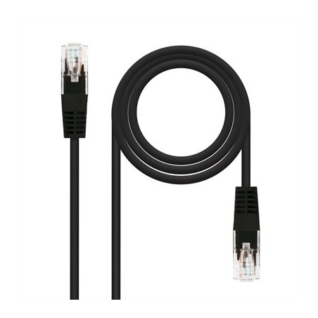 Nanocable Latiguillo Categoria 5e UTP 3 M Negro