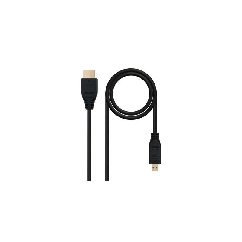 Nanocable Cable Micro HDMI V1.4  A/M 1,8 M